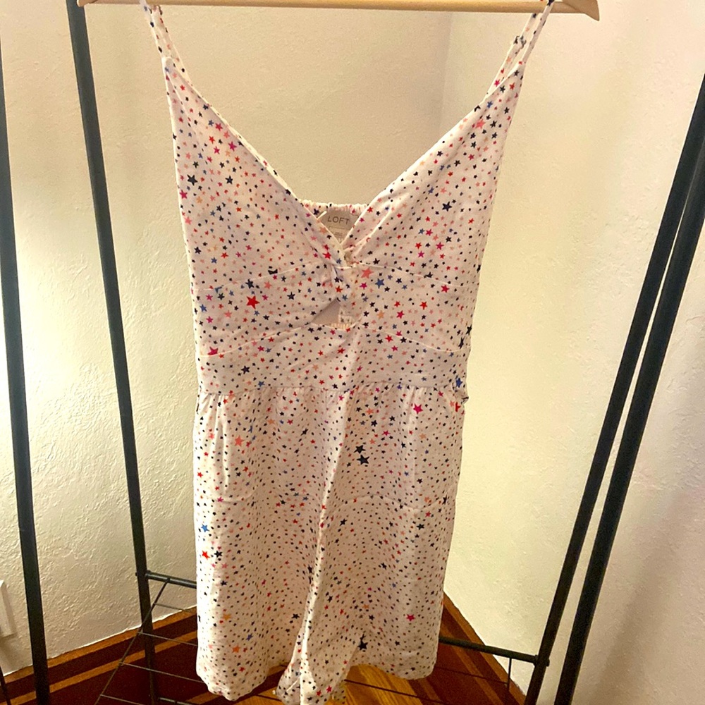 Loft shorts romper